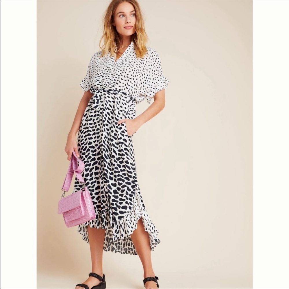 NWT Anthropologie Coreylynn Calter Shirtdress XS Petite